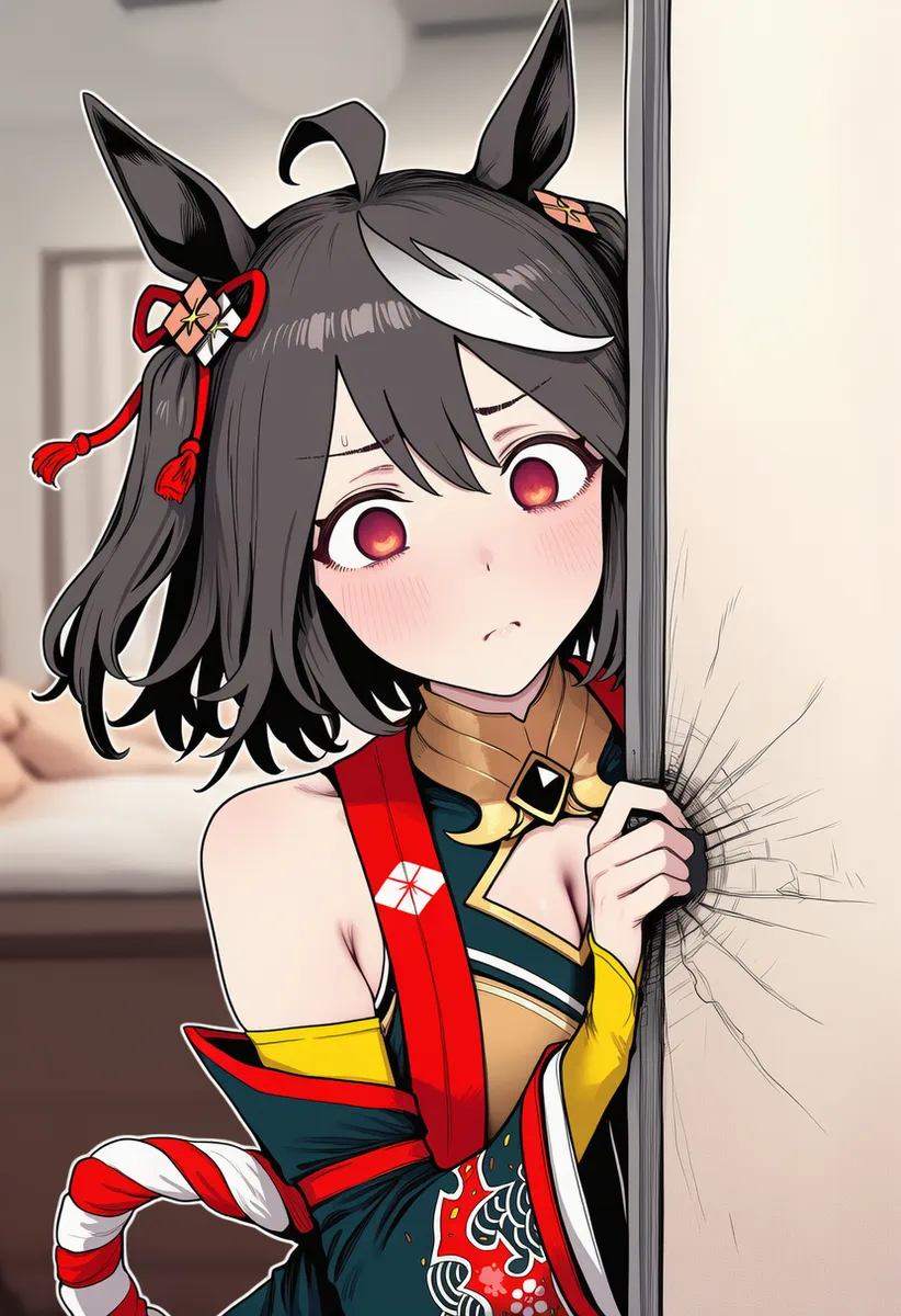 Avatar of Kitasan Black isn't a yandere right?