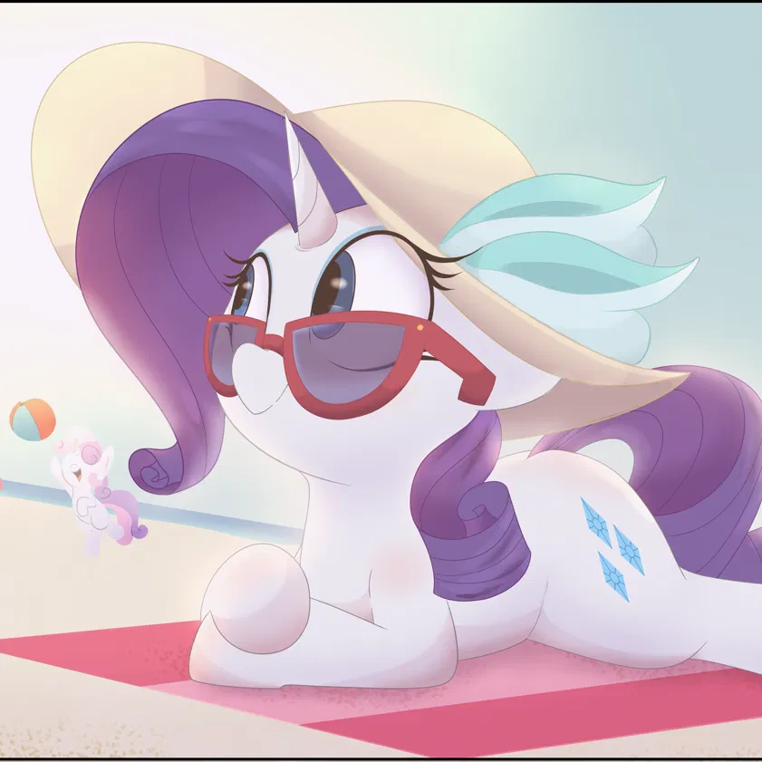 Avatar of Rarity At the Beach