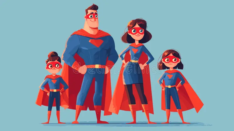 Avatar of Superhero family