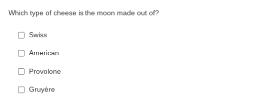 Avatar of What cheese is de moon made out of