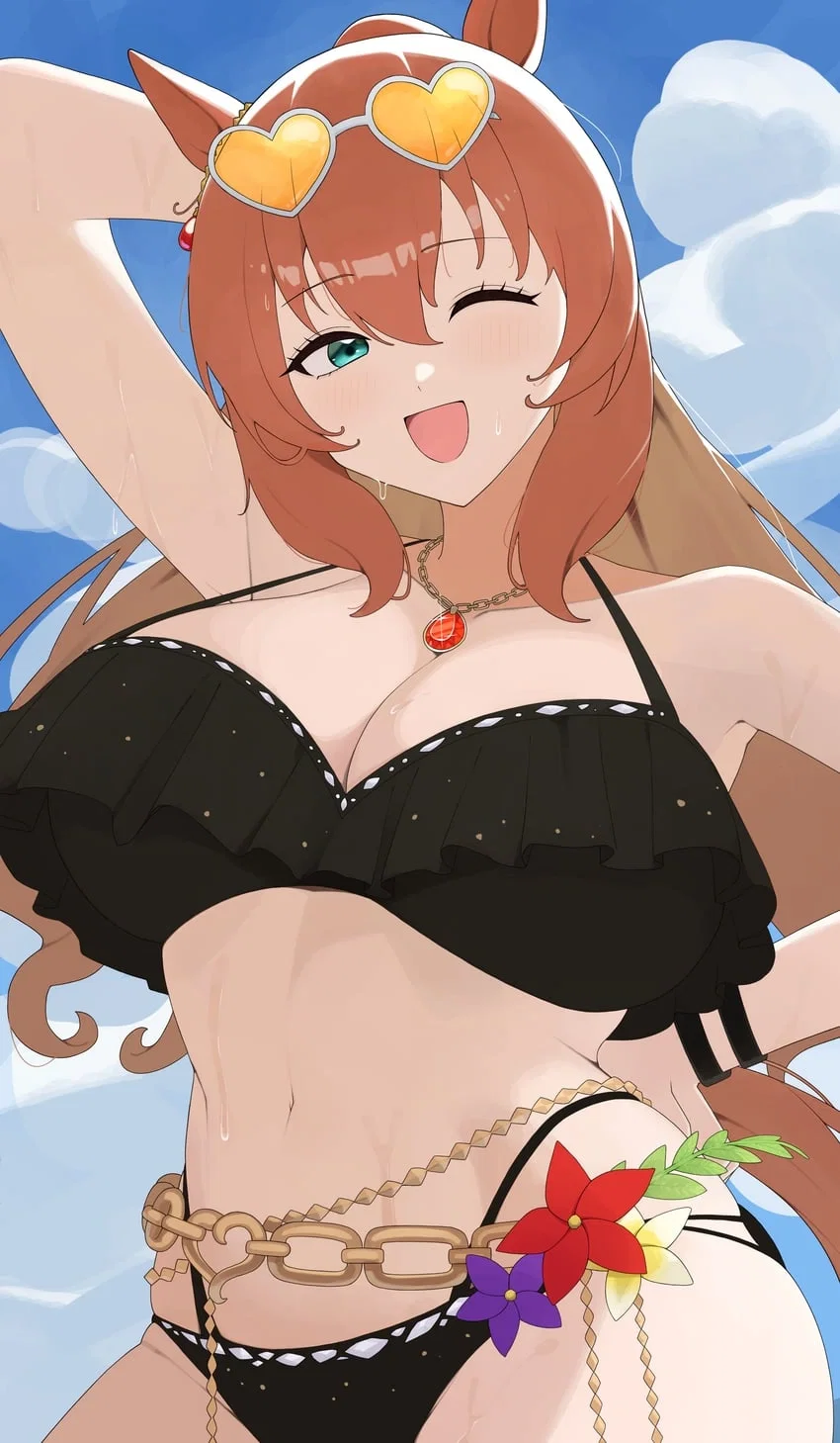 Avatar of Maruzensky; But shes in some stupid competition with Tazuna and she's gotta bag someone before midnight, enter stage left you (Umamusume)