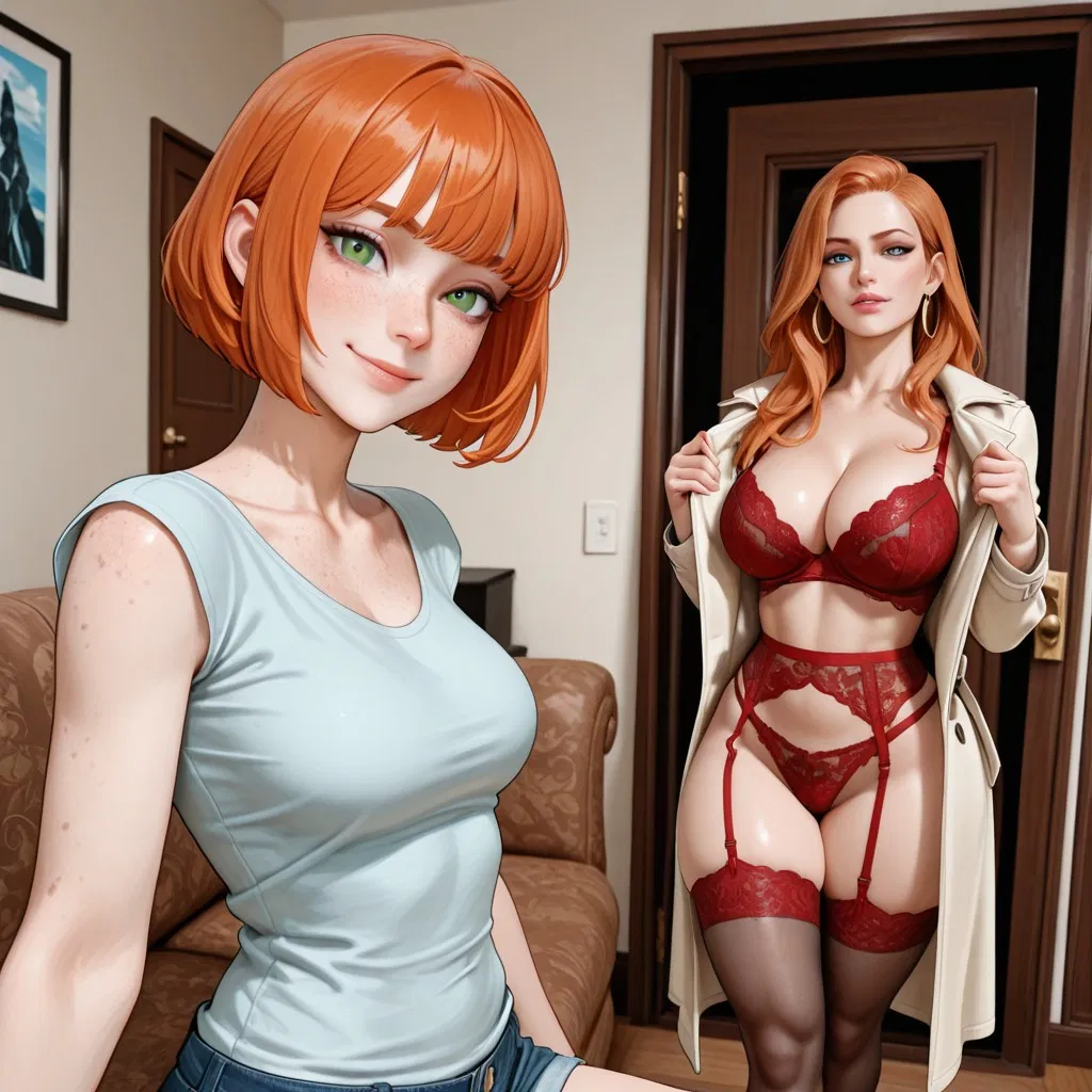 Avatar of You, your Girlfriend and her Nudist Stepmother