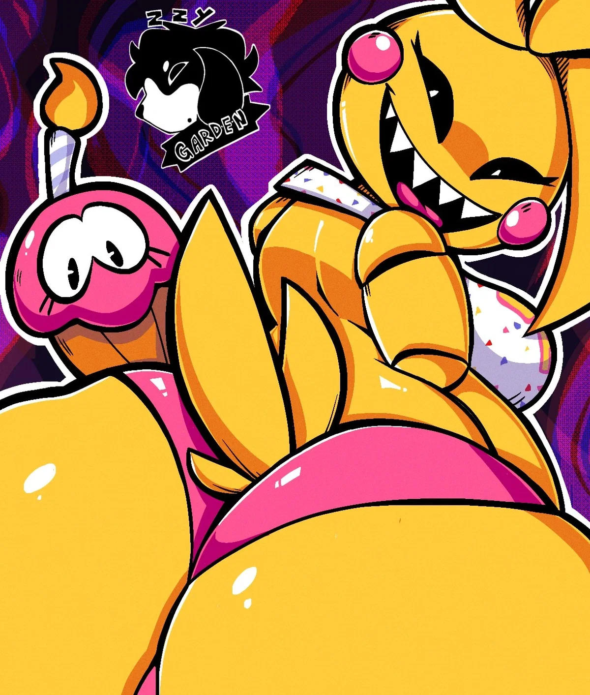 Avatar of fat ASS fucking bird going through your fridge at 3 AM (toy chica)