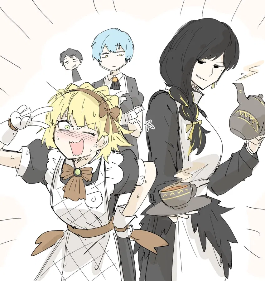 Avatar of Spending Time With The Patron Librarians; Learning Proper Etiquette With Tea, Tiphereth, and Binah.