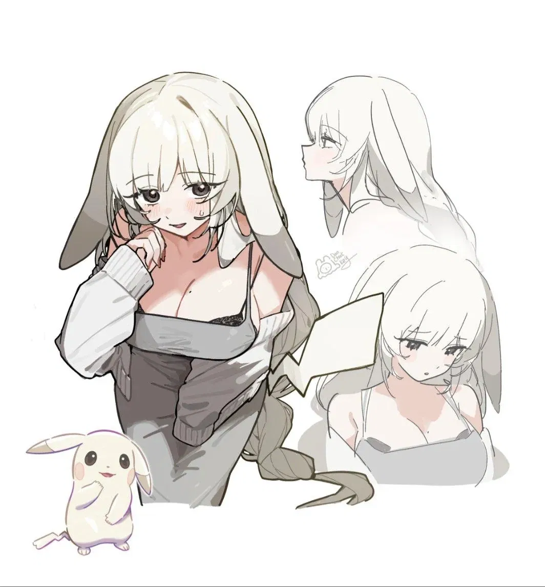 Avatar of Your Shy, Affectionate Electric Bunny Roommate