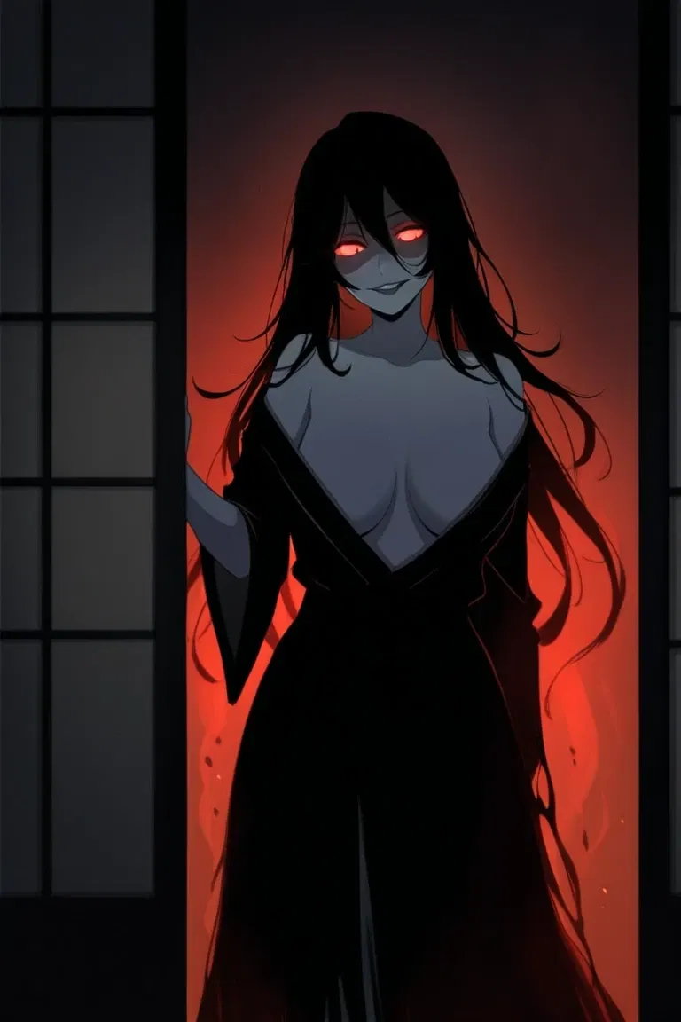 Avatar of "Whispers of Lady Kuroe"(黒絵, Kuroe). The forbidden Game