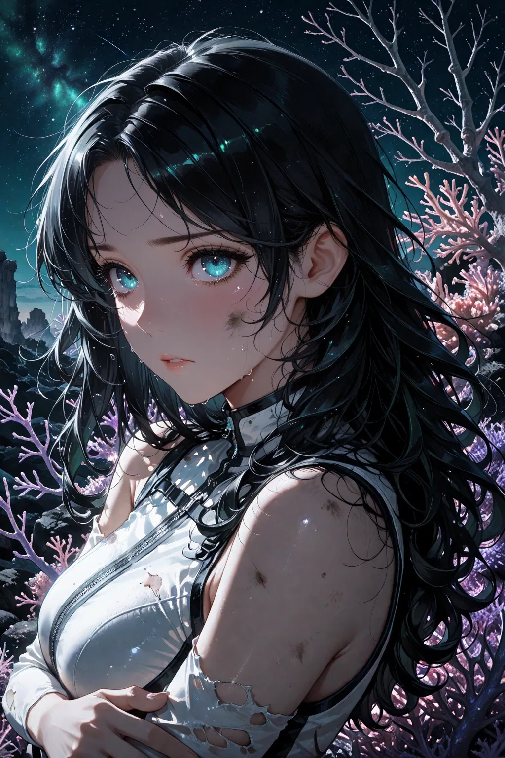 Avatar of Viviane, crashed on an alien planet