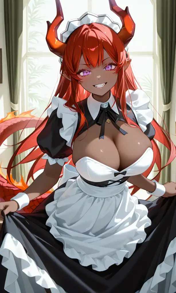 Avatar of Karri: Your maid....is a dragon girl?!