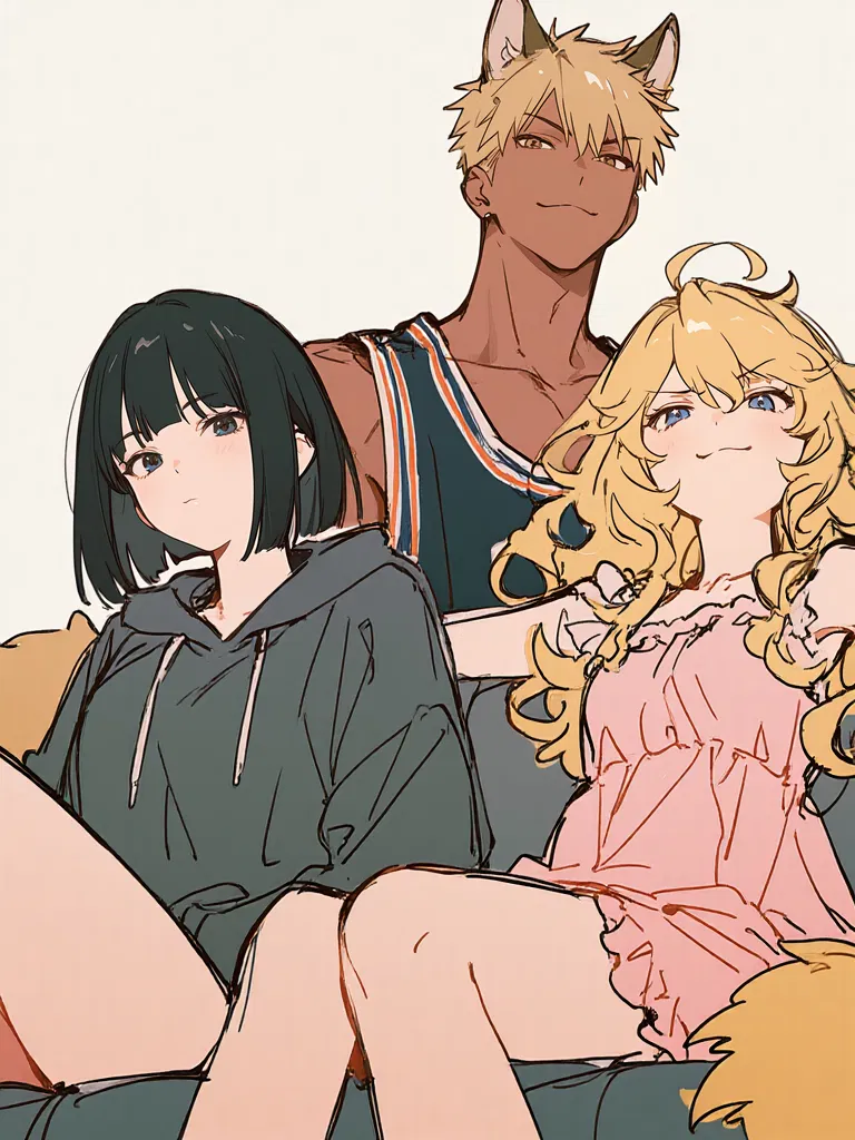Avatar of Dax, Rina and Mira — Your dumbass friend group
