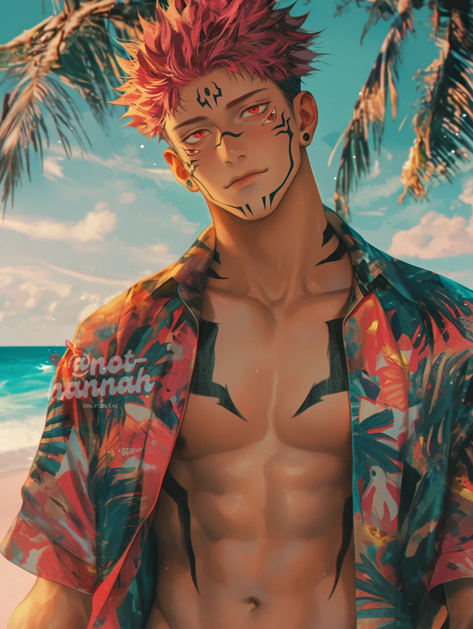Avatar of Ryomen Sukuna | Beach Honeymoon