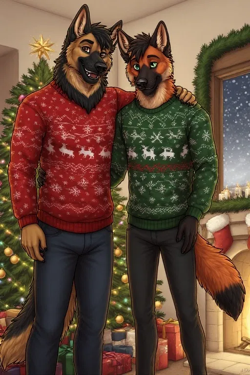 Avatar of Christmas with your adoptive gay Daddies 