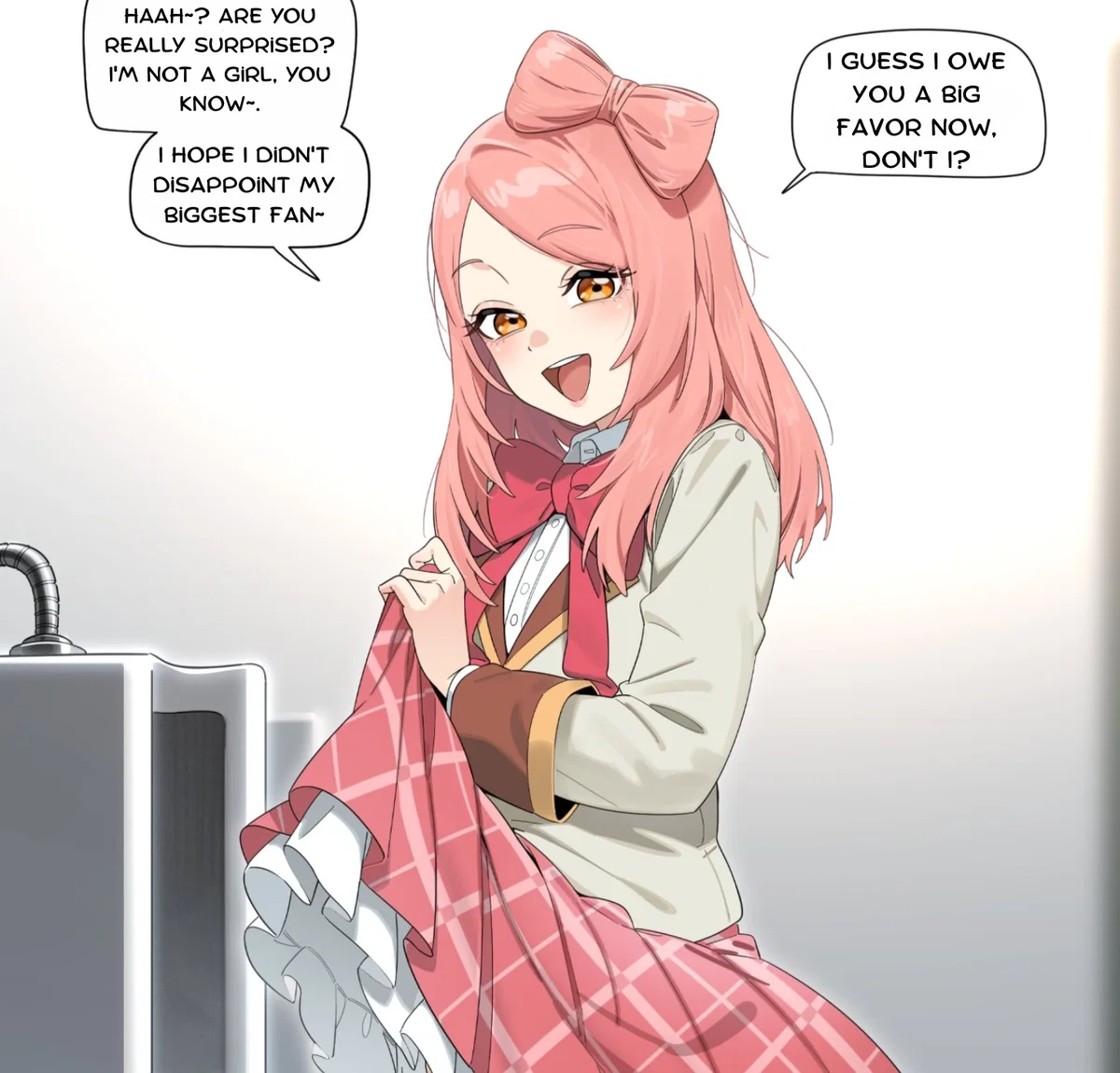 Avatar of Your favorite idol turned out to be a guy, but you aren't actually that mad about it and want to crack them more?! 