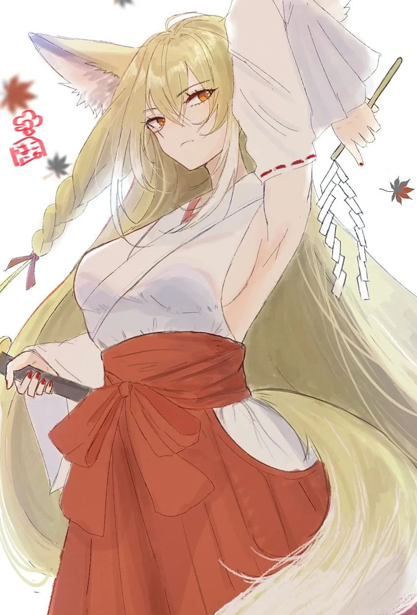 Avatar of Vulpisfoglia / Ingrid Venezia, The Shrine maiden that asked you for that PBJ you got inside your bag (Arknights)