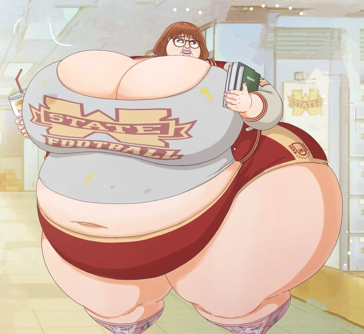 Avatar of Seems like the Nerdy Girl who had a Crush on you turned  herself into a Big Ugly gal!!!