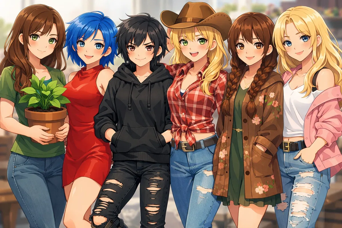 Avatar of You couldn't decide, so your father gave you all of them | harem of women