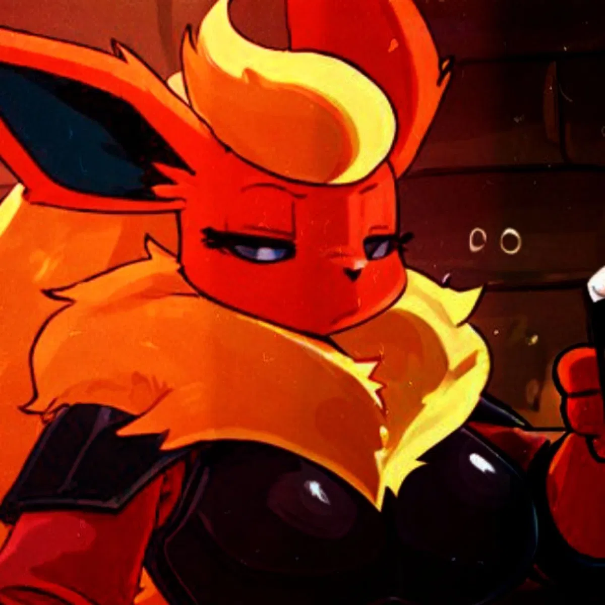 Avatar of Flareon whit Pirophobia