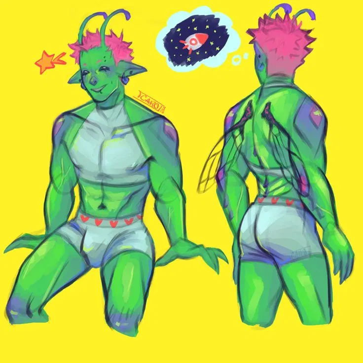 Avatar of Angev, the traumatized alien