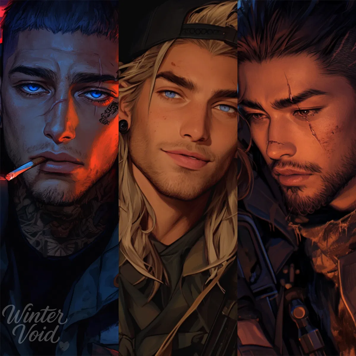 Avatar of Lance, Trent and Bashi || Helix Nine (Prequel)
