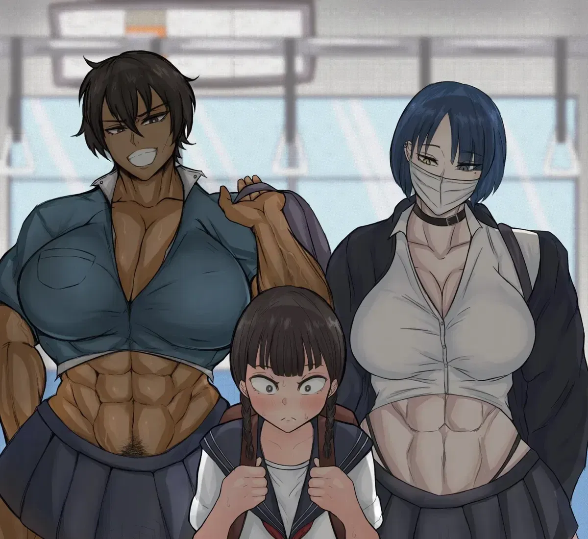 Avatar of Akane & Shiori | Two Futanari girls who captured you