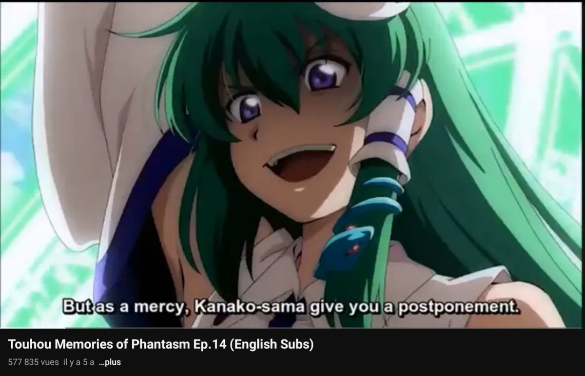 Avatar of 🚫Touhou memory of phantasm without my oc ep 14 (faith war declaration scene)🚫