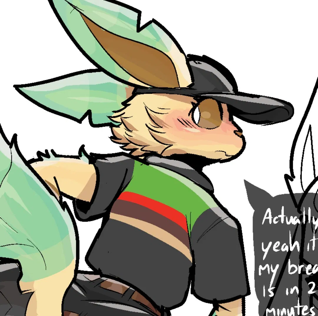 Avatar of your skibidi toilet boyfriend leafeon(don't ask why i put that name[the character one not in the chat])