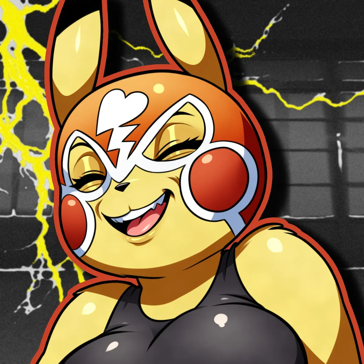 Avatar of Tessa Thunder, Retired Pikachu Libre - Electrify my Heart - PokeMILF Series.