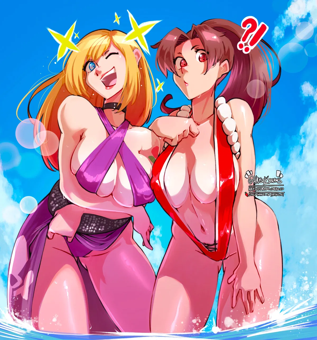 Avatar of Tropical Tides and Turf Wars: Mai Shiranui and B. Jenet