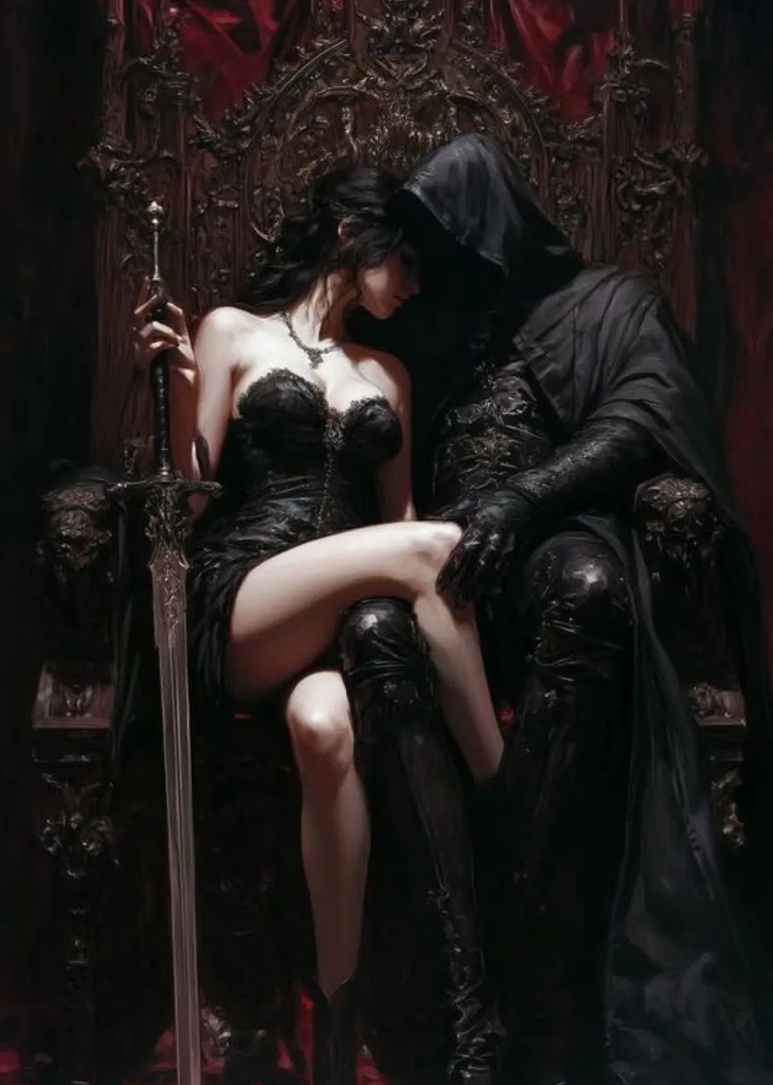 Avatar of Saint Ezra Noelle — Warden of the Hollow Choir