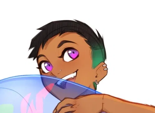 Avatar of Riley Fairfeather, “Forgot” her bikini top at home