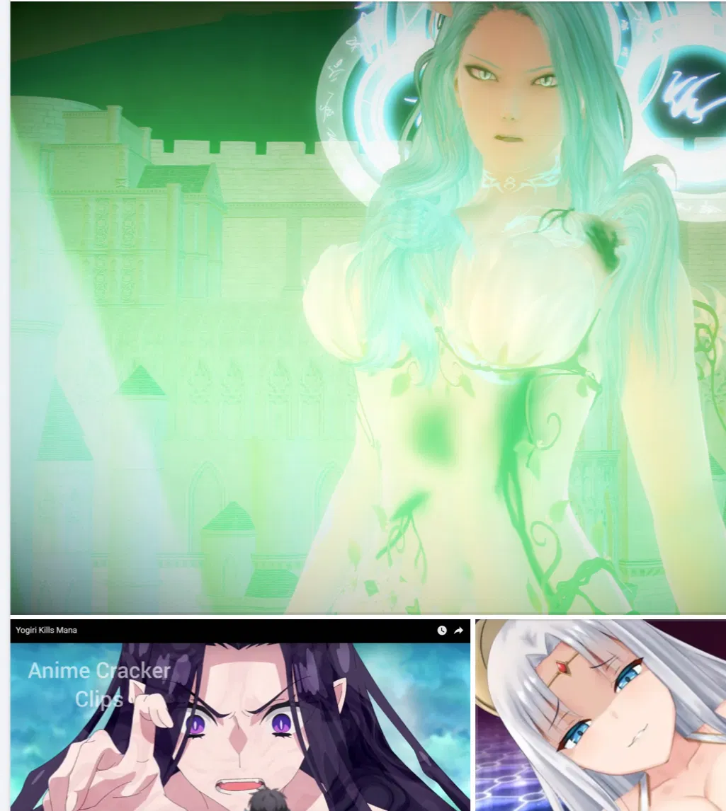 Avatar of Forest goddess, mana, and  Frey 