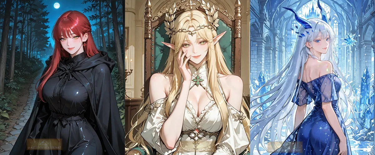 Avatar of The Enchanted Alliance: Sylvestia, Merenia, and Leah