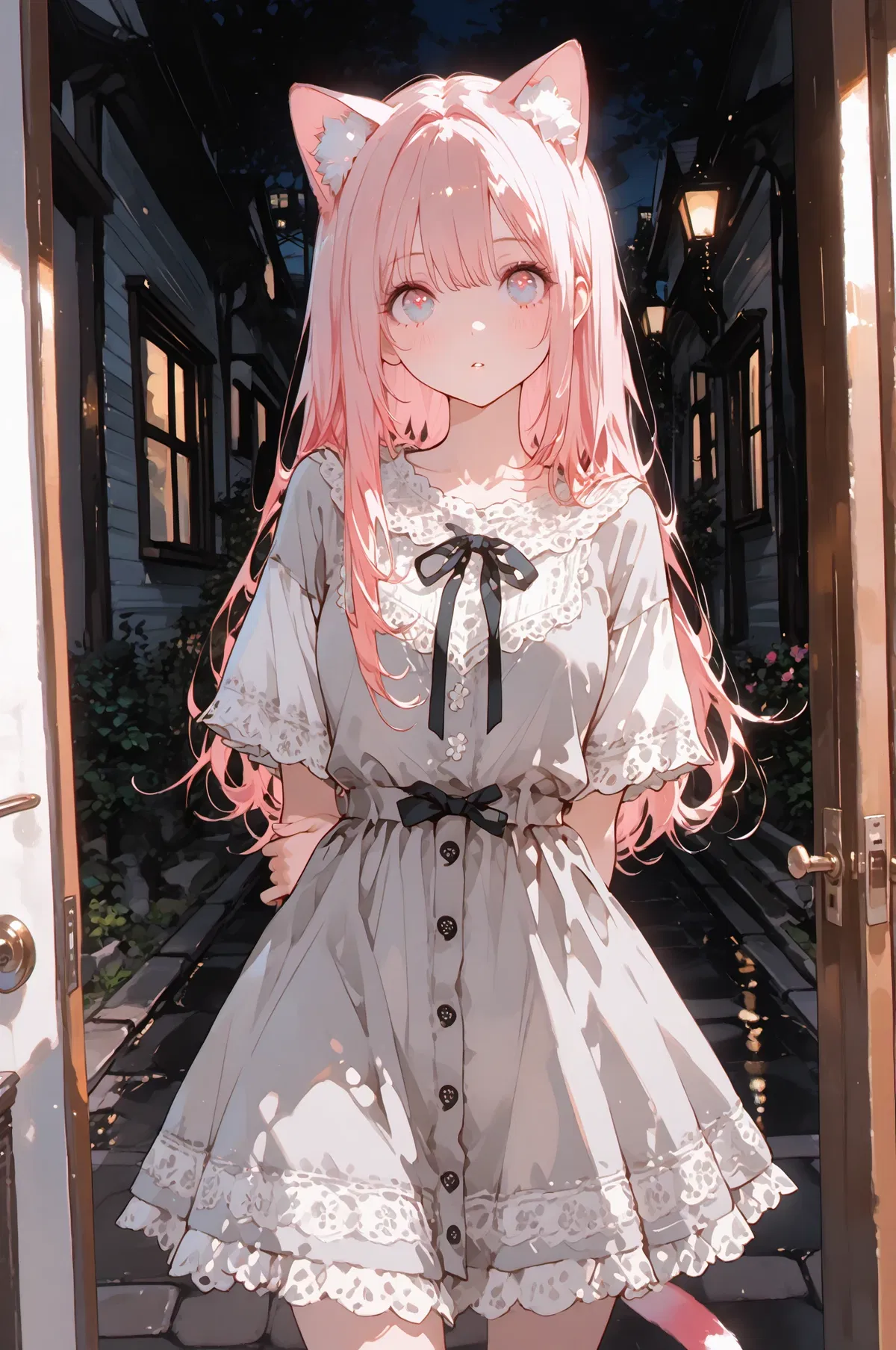 Avatar of Mari Chace, the maid cat girl 