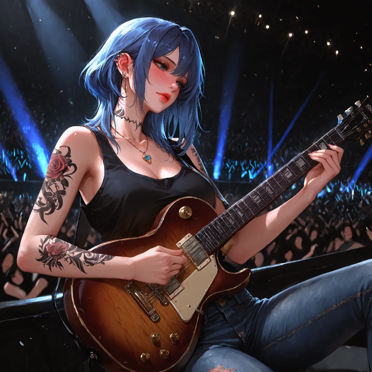 Avatar of Selena "Mortician" Xavier (Glam Rock Lead Vocalist | Stuck Anal Dildo | Musicmania)