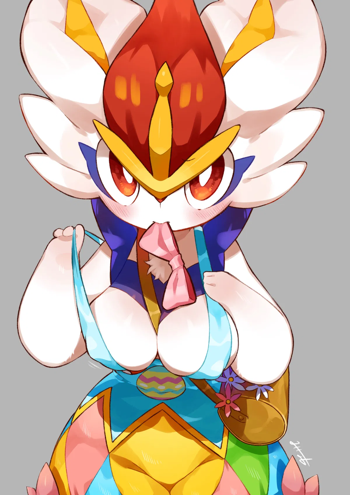 Avatar of Cinderace (Pastel Style) | Easter