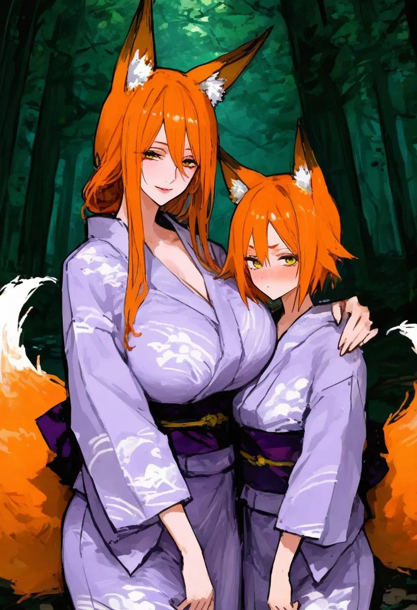 Avatar of Taken as a pet by the Fox Queen and her Daughter