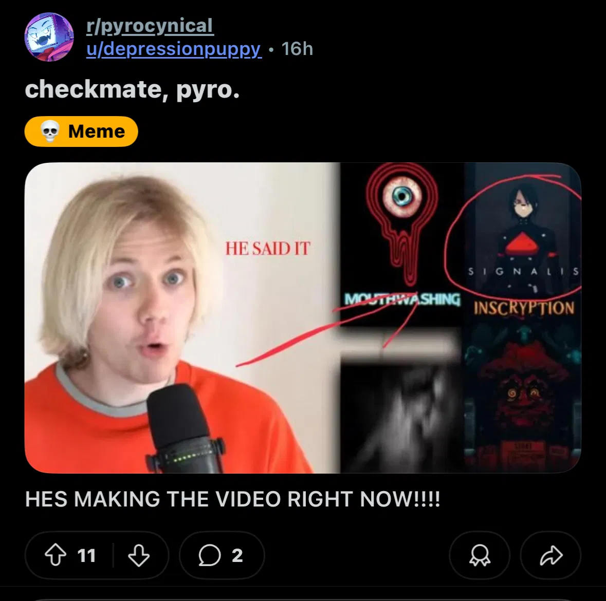 Avatar of BOIIII This is a DANK meme, I’m posting this to r/pyrocynical🤣🤣🤣🤣🤣🤣🤣🤣🤣🤣🤣🤣🤣🤣🤣🥭🥭🥭🥭✌️✌️✌️✌️🫩🫩🫩🥀🥀🥭🥭✌️✌️😭🤣🤣🤣🤣🤣