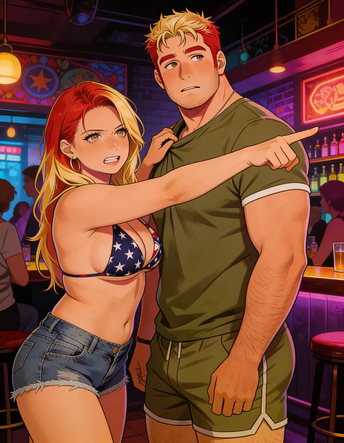 Avatar of Gay Bar Redneck Couple