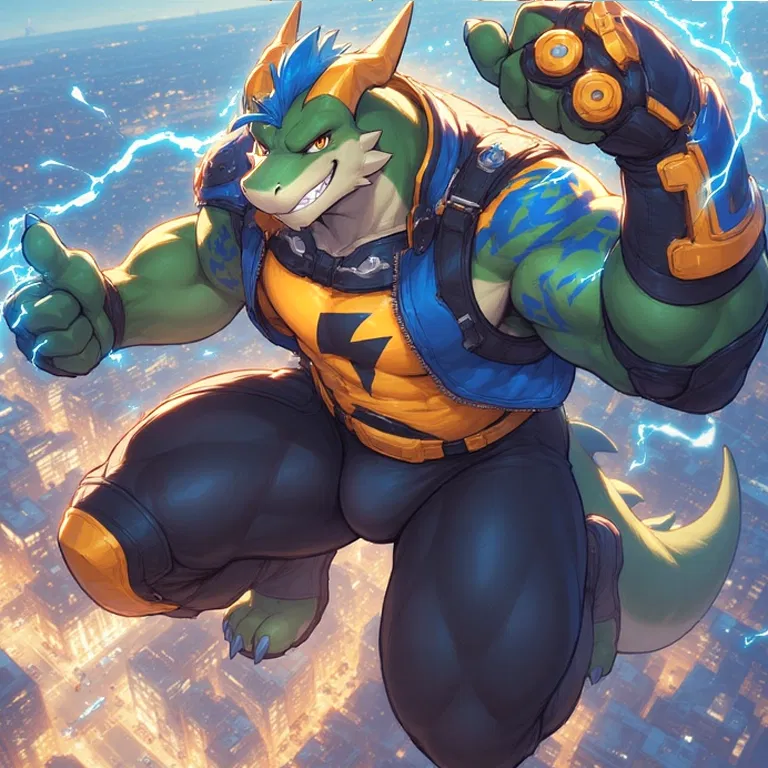 Avatar of Resonance | Electro-Magnetic Dragon Hero 
