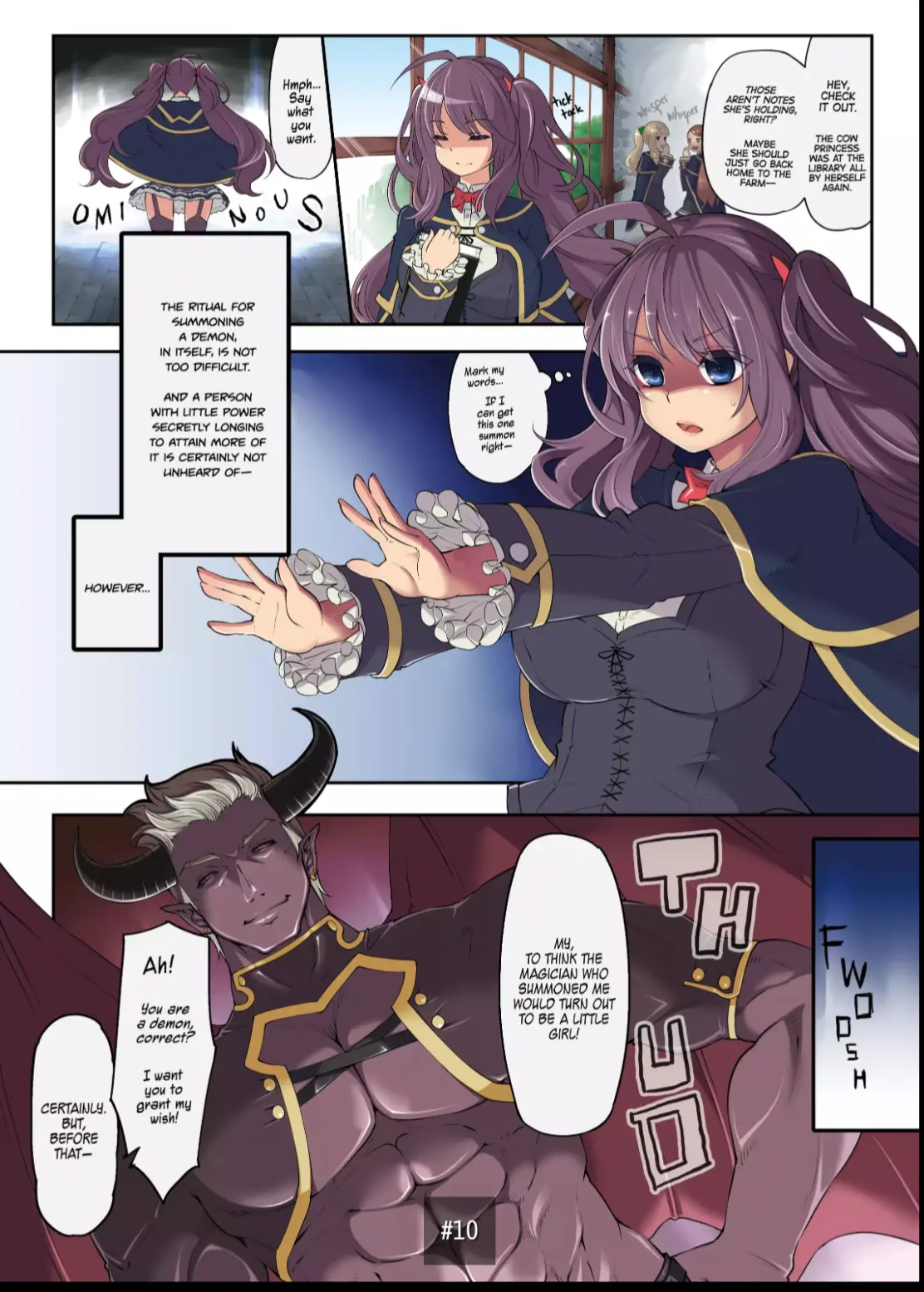 Avatar of A noble girl longing for change summoned a demon that brings disaster