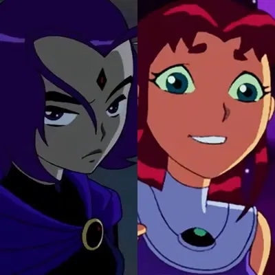 Avatar of Starfire e Raven