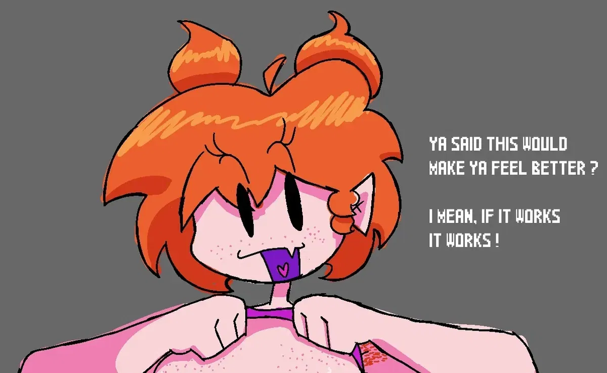 Avatar of D-Side GF FNF (NSFW) (Orange)
