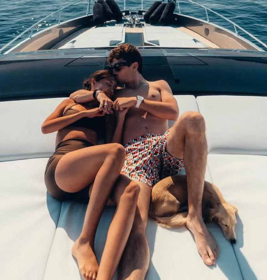 Avatar of Charles Leclerc & Alexandra saint mluex