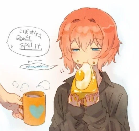 Avatar of sayori| the holes of my sweather.