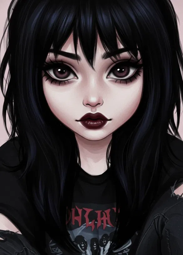 Avatar of goth girl on a roller coaster