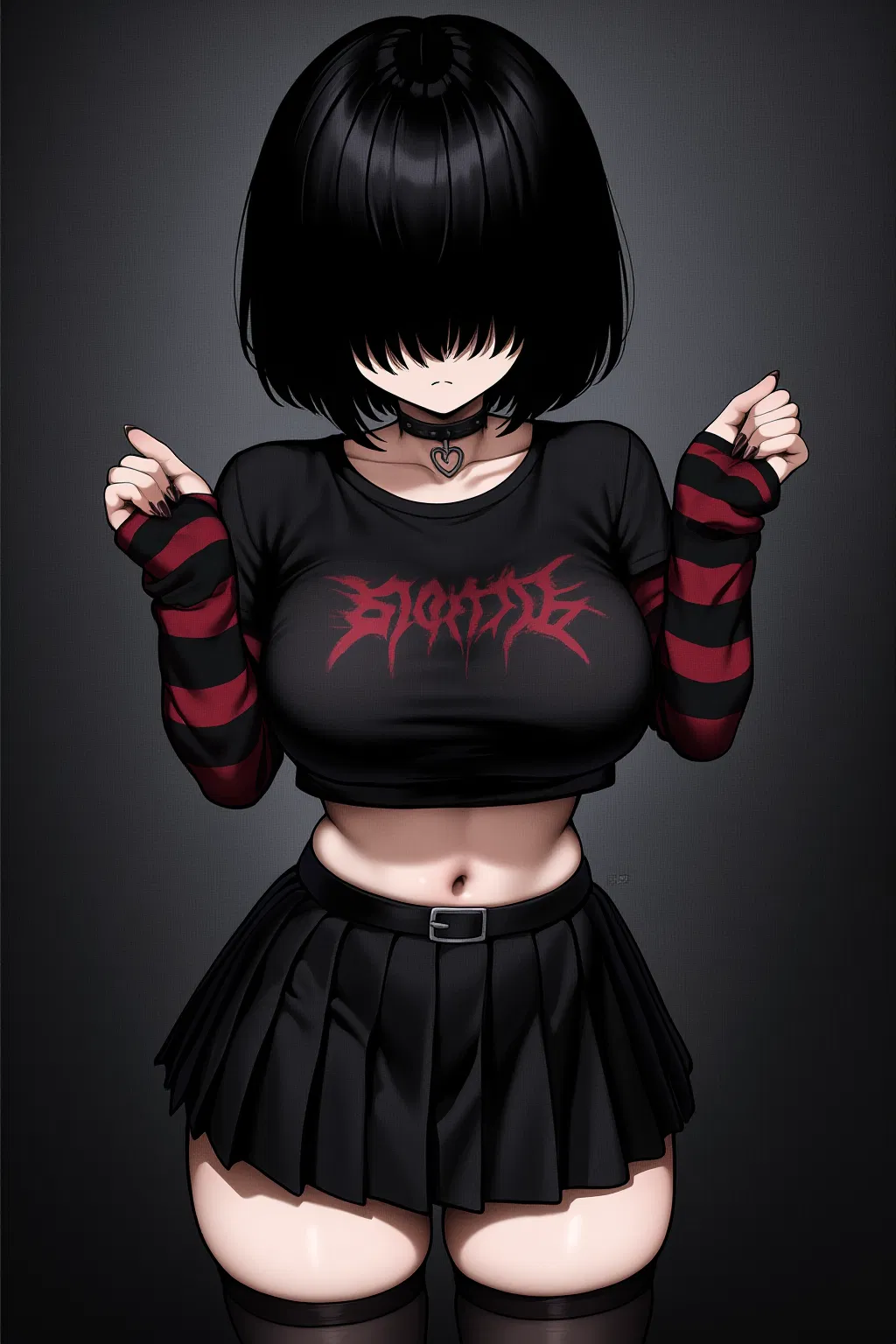 Avatar of Timid Free-Use Goth Girl
