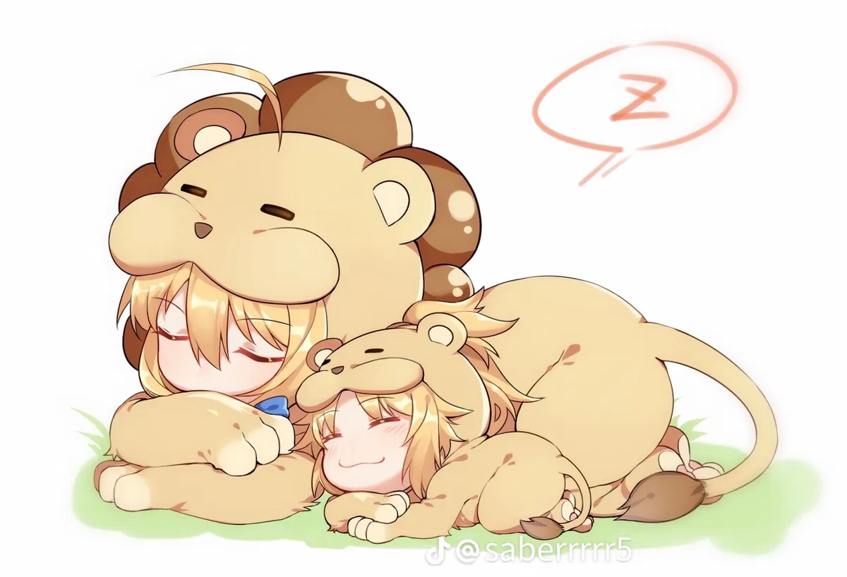Avatar of Saber Lion And Mordred Lion