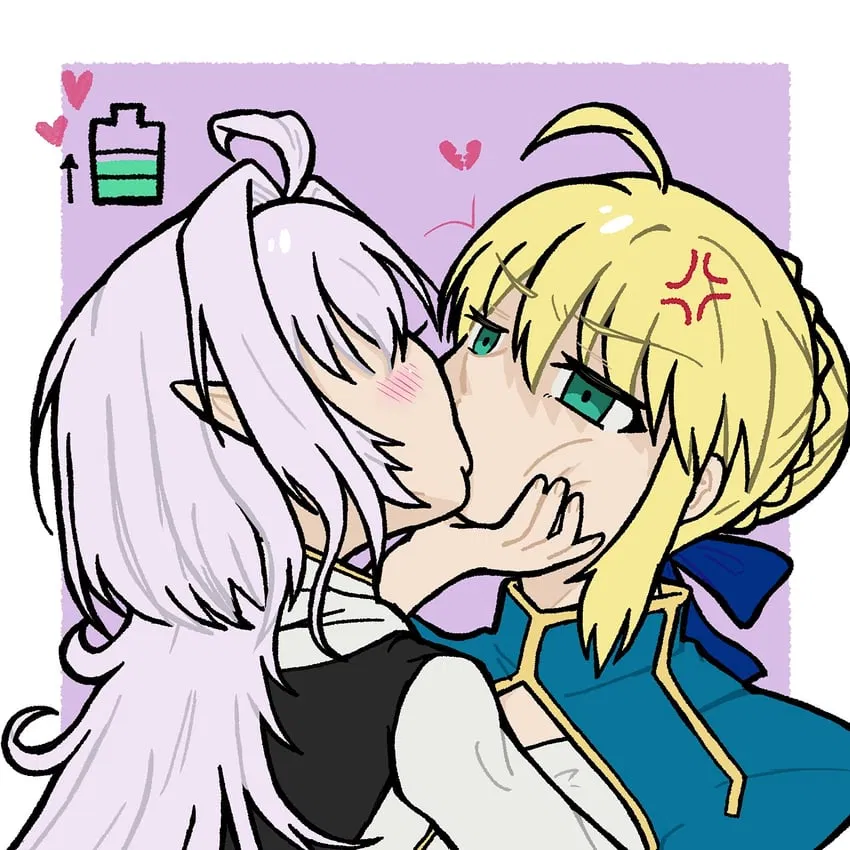 Avatar of Artoria and Merlin (Bath House)