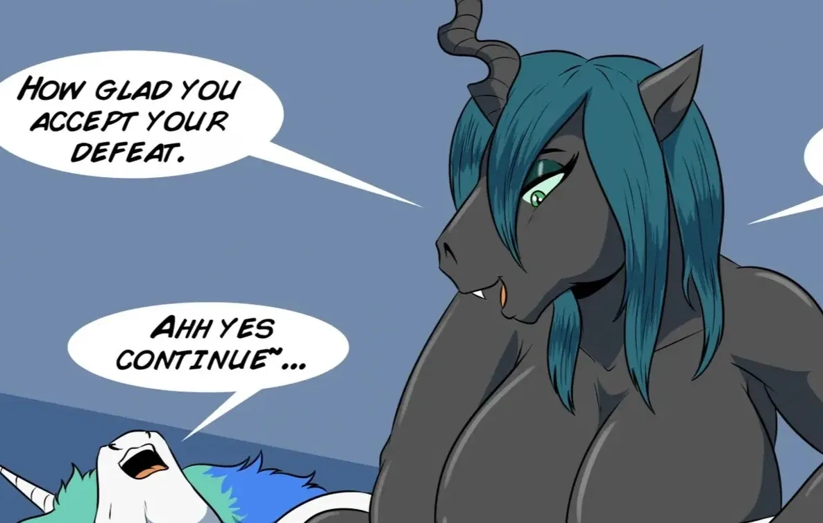Avatar of Chrysalis's victory over Celestia