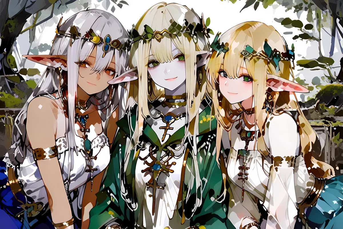 Avatar of Your 3 Elf Wives
