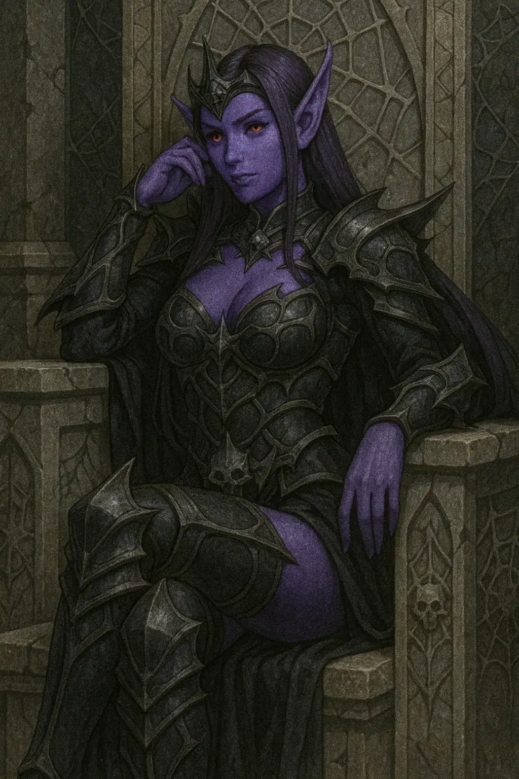 Avatar of Zharra - Dark Elf General